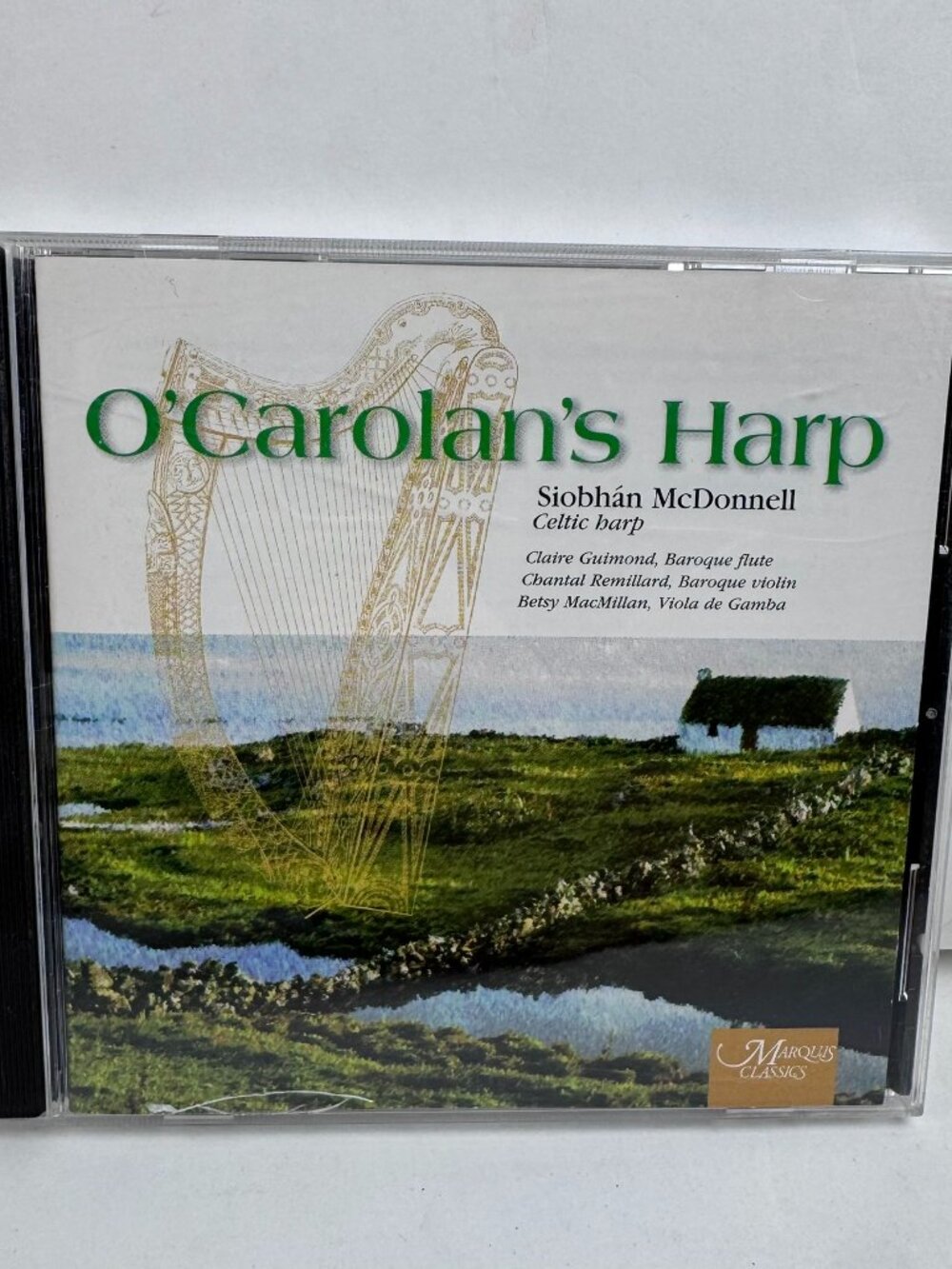 O'Carolan's Harp CD Siobhán McDonnell Celtic Baroque Flute Violin Marquis 1997